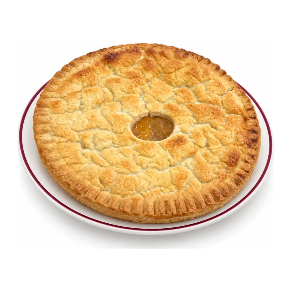 A whole peach pie from Anna Miller’s